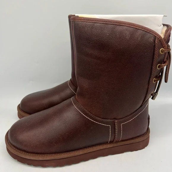 UGG Women's Mariana Chestnut Leather - Picture 4 of 16
